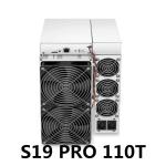 31.2W/TH Bitmain Antminer Bitcoin Miner S19 Pro 110T 3400W