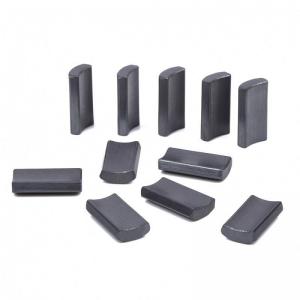 Wholesale Metallic Ceramic Ferrite Magnet Punching Ferrite Arc Magnet from china suppliers