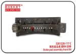 ISUZU FVR34 3201220-117 C 1-47120616-0 3201220117C 1471206160 Brake Pad Assembly