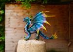 ODM Metal Dragon Animal Garden Ornament Rustproof Multiple Design