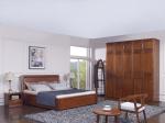 New design Nanmu Solid wood Bedroom furniture set By ISO9001 and FSC china good