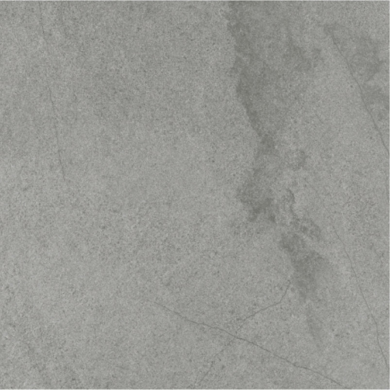 Waterproof Ceramic Floor Tile / Non Slip Grey Matt Ceramic For Kitchen
