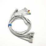 HP TC30 ecg Cable 10 Lead Ecg Cord with snap/clip 989803151651
