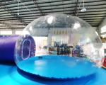 Round Transparent Stent Inflatable Party Tent Crystal Bubble Dome