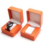 Custom Logo Printed PU Leather Watch Box Eco Friendly Made From Recycled