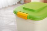 PP plastic type and stocked eco-friendly feature Round pet food container with