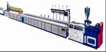 Pvc Door Profile Plant Plastic Profile Extrusion Machine With CE Certificate