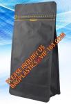 Doypack Pet Food Pouches Bag Zip Lock Coffee Packaging Bags With Valve, Zipper
