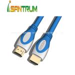 Metal shell Blue HDMI Cable Ethernet 3D