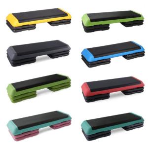 Wholesale Gym Fitness Adjustable Gym Aerobic Step With Anti Skid Pedal from china suppliers