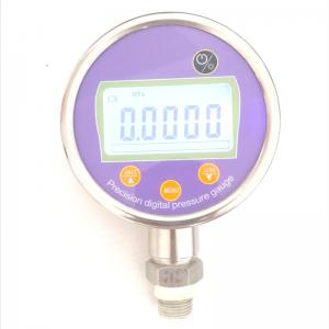 China SS304 100mm USB Digital Pressure Gauge With Data Logger on sale