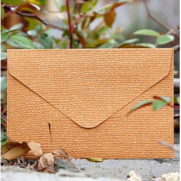 Retro 250gsm Linen Texture Gift Card Envelopes A2 Invitation Envelopes