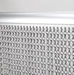 Colorful Chain Link Curtain / Kitchen Window Curtains Rust Resistance