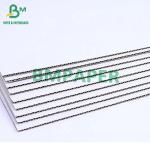 2 Layers White Corrugated Board E Flute F Flute 1mm 1.2mm 1.5mm 1.6mm Thick
