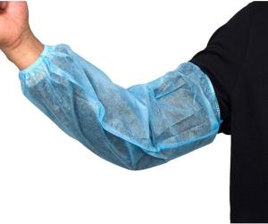 Wholesale Disposable Sleeve Covers Non Woven Fabric Arm Sleeves Protective Sleeves 15 Inch for Arms with Elastic Closures from china suppliers
