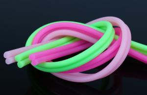 Wholesale Multicolor Luminous Solid Silicone Strip 1.0-5.0mm Size 30-70 Shore A Hardness from china suppliers