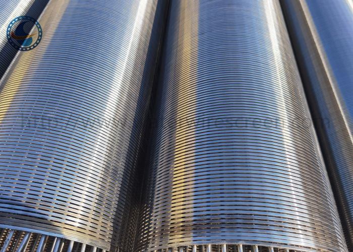 Stainless Slot 40mm Wire Wrapped Screen Water Well Sand Control Tube