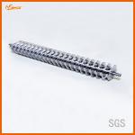 Co Rotating Twin Screw Extruder Machine Parts 10mm - 120 Mm Screw Shaft