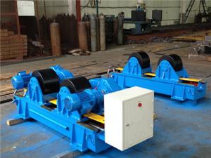Wholesale 30T welding rotator steel wheels Screw adjustment from china suppliers