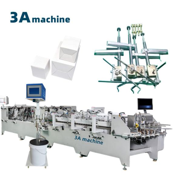 2800KG Weight Belt Folder Gluer Machine for Heavy-Duty Boxes in Machinery Repair
