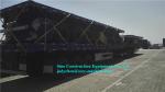 Tri Axle Heavy Duty Semi Trailers 20 / 40 Feet Container With Container Lock