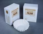 50 Pcs Basket Coffee Filter bleached Disposable Paper Basket For Coffee Maker