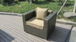 Outdoor Rattan Sofa For Pool , Modern Garden Table And Chairs