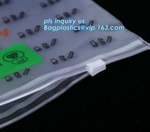 Wholesale Travel Bottle Kits for Cosmetic Packing with Zippe Slide Ring, Packing with Zippe Slide Ring, slider zipper pvc pouch cl from china suppliers
