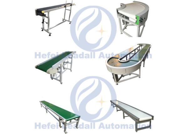 Motorized Roller Mobile Conveyor Belt System High Speed Strong Mechanical
