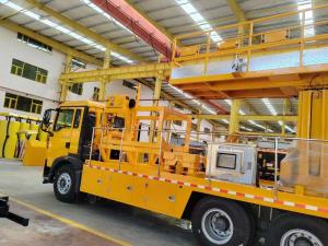 Wholesale HTRR206 Dual Purpose Railway Work Platform Vehicle 4.15m Height from china suppliers