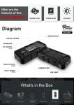 Outlet 12V 1500A UltraSafe High Capacity Jump Starter With LED Light Engine