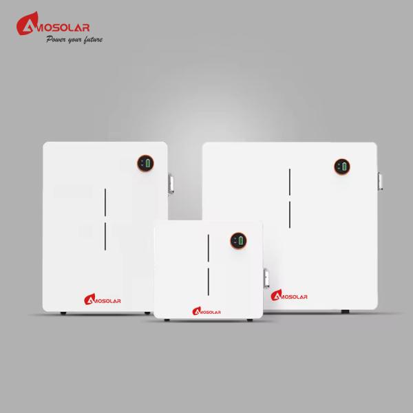 Amosolar Lifepo4 48V Lithium Ion Battery for Home Energy Storage System IP65