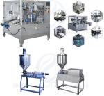 Liquid Laundry Detergent Premade Pouch Packaging Machine With Liquid Dosing