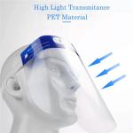 Anti Splash Clear Full Face Safety Shield Vision For Hospital Medical Use