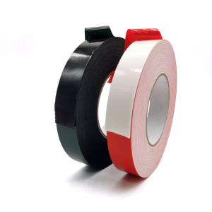 Wholesale 3mm Double Sided Pe Foam Tape Glazing Company Black / White Foam Red / Black Color Between Window Door Frame And Sash from china suppliers