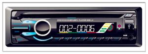 Wholesale One-Din universal Car DVD Player with Detachable panel with USB/FM/Clock/SD/Movie from china suppliers