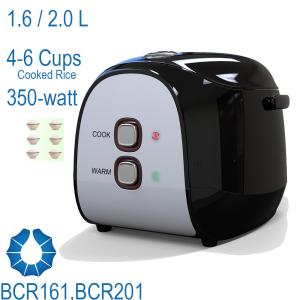 Wholesale 1.6/2.0L 4-6 cups Compact Square Rice Cooker fit for small family,student from china suppliers
