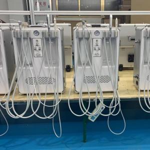 Wholesale Dental Portable Treatment Unit with Tooth Scaler and Curing Light Handpiece Vet Use Mobile Dental Therapy case from china suppliers