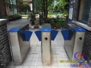 Wholesale CE Approved Anti Rushing Flap Barriers 304 Stainless Steel TCTP / IP , RS485 from china suppliers