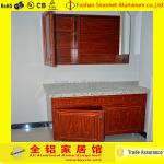 Durable Aluminum Alloy Carcase Material Bathroom Cabinet Modern Style