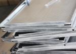 Decorational NRC 0.65 Acoustic Ceiling Tiles , Perforated E Shaped Hook On