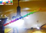 Advertising Inflatables UFO Helium Balloon With LED Lighting Decoration
