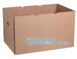 Corrugated Fruit Packing Box, Gloss Lamination, Offset Printing, Foldable Box,