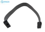 FC 2*7Pin 14P 1.27mm Pitch IDC Female Connector Flat Ribbon Cable With 2678 0