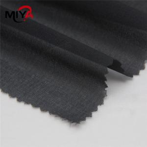 Wholesale Double Dot Woven Fusing Polyester Interlining White Black from china suppliers