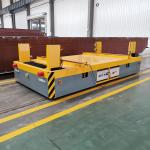 Yellow Color CE certificate 25 Tons Generator Set Electric Rail Transfer Trolley