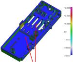Hot Runner Two Shot Injection Molding SG1643 till SG1647 Electronic Cover PC