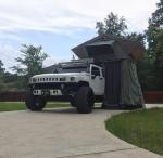 Customized Truck Pop Up Roof Top Tent Streamlined Design For Family