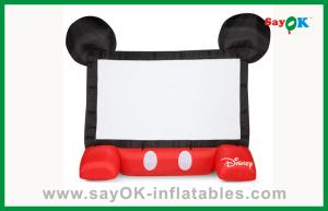 Wholesale Inflatable Big Screen Funny Kids Disney Inflatable Movie Screen Mobile Inflatable Projector Screen from china suppliers