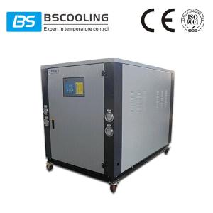 China Low temperature water cooled glycol chiller system in -5 degree celsius on sale